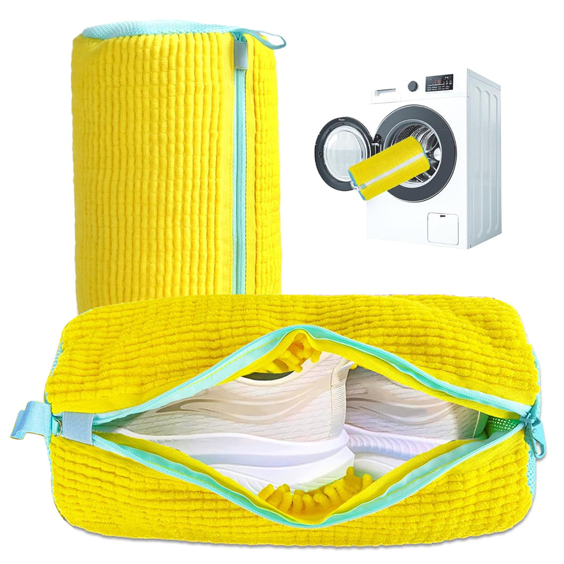 « Comment laver ses baskets sans les abîmer : le sac de lavage, l’allié indispensable »